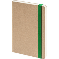P19150.09 - Ежедневник Eco Write Mini, недатированный, с зеленой резинкой