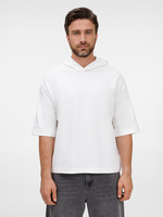 Футболка оверсайз унисекс с капюшоном Neofit, молочно-белая (P19186.60)