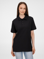 Рубашка поло унисекс Tervise, черная (P19419.30)