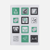 Стикерпак бумажный Industry, наука и искусство (P19942.06)