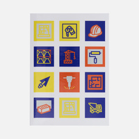 Стикерпак UV-DTF Industry, строительство (P19943.03)