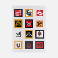 Стикерпак UV-DTF Industry, металлургия (P19943.08)