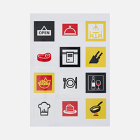 Стикерпак UV-DTF Industry, кафе (P19943.11)