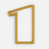 Подвеска Symbol, 3D-печать на заказ, цифра 1 (P19968.01)
