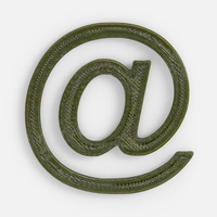 Подвеска Symbol, 3D-печать на заказ, коммерческое at (P19968.05)