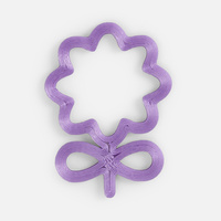 Подвеска Flora, 3D-печать на заказ, георгин (P19972.02)