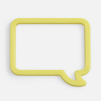 Подвеска Office, 3D-печать на заказ, сообщение (P19973.04)