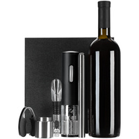 Винный набор Wine Diesel, черный (P20051.30)