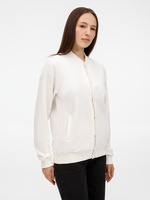 Бомбер унисекс Nuppu, молочно-белый (P20189.60)