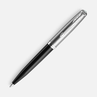 Ручка шариковая Parker 51 Black CT, черная (P20198.30)
