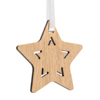 Деревянная подвеска Christmate, звезда (P20225.05)