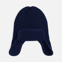 Шапка-ушанка Catch Match, темно-синяя (P20387.41)