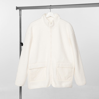 Куртка унисекс Oblako, молочно-белая (P20419.60)