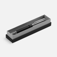 Ручка шариковая Eyeshot Soft Touch в футляре, черная (P20531.30)