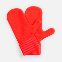 Варежки Yong, ярко-красные (кармин) (P20554.52)
