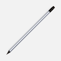 Карандаш простой Triangle Black с ластиком, серебристый (P20555.10)