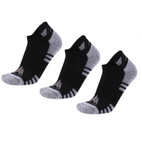 Набор из 3 пар спортивных женских носков Monterno Sport, черный (P20610.30)