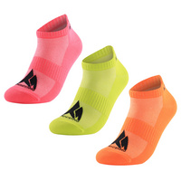 Набор из 3 пар спортивных носков Monterno Sport, розовый, зеленый и оранжевый (P20611.15)