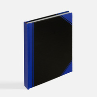 Блокнот Accenti, черный с синим (P20767.34)
