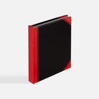 Блокнот Accenti Mini, черный с красным (P20768.35)