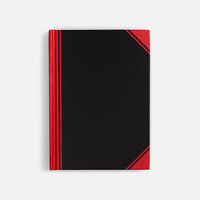 Блокнот Accenti Mini, черный с красным (P20768.35)