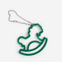 Подвеска &laquo;Лошадка-качалка&raquo;, 3D-печать, зеленая (P23319.90)