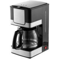 Электрическая кофеварка DayDriver, черно-серебристая (P21949.13)