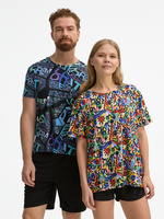 Футболка унисекс Senti с полной запечаткой на заказ (P22089.00)