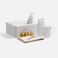 Набор «Планы на счастье», белый с золотистым (P22604.60)