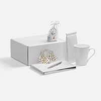 Набор «Планы на счастье», белый с серебристым (P22604.61)