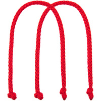 Ручки Corda для пакета L, ярко-красные (алые) (P23101.51)
