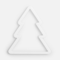 Подвеска &laquo;Елочка&raquo;, 3D-печать, белая (P23321.60)