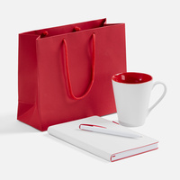 Набор White Shall Simple, красный (P23394.50)