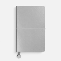 Ежедневник Waltz, недатированный, серебристый (P23878.10)