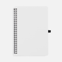 Блокнот на пружине Stone Line, белый (P25689.60)