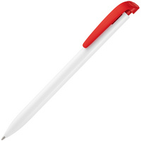 P25900.65 - Ручка шариковая Favorite, белая с красным