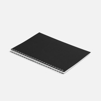 Блокнот Salvador в клетку, черный ver.2 (P26068.31)