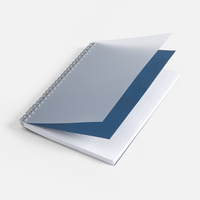 Блокнот на пружине Novalis, синий (P26070.40)