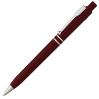 P2831.55 - Ручка шариковая Raja Chrome, бордовая