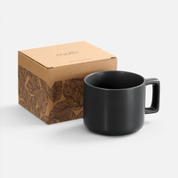 Чашка Jumbo в коробке матовая, черная (P31114.30)