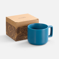 Чашка Jumbo в коробке матовая, морская волна (P31114.49)