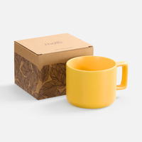 Чашка Jumbo в коробке матовая, желтая (P31114.80)