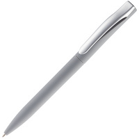 Ручка шариковая Pin Soft Touch, серая (P3322.11)