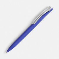 Ручка шариковая Pin Soft Touch, ver. 2, синяя (P3322.41)