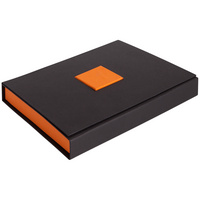 Коробка под набор Plus, черная с оранжевым (P16602.20)