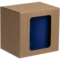 Коробка с окном для кружки Window, ver.2, крафт (P43336.00)