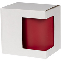 Коробка для кружки с окном Cupcase, белая (P43337.60)