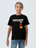 Футболка детская Mickey, черная (P44498.30)