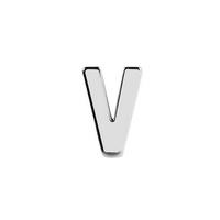 Элемент брелка-конструктора «Буква V» (P4547.39)