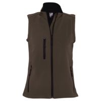 Жилет женский софтшелл Rallye Women шоколадно-коричневый (P46801394)